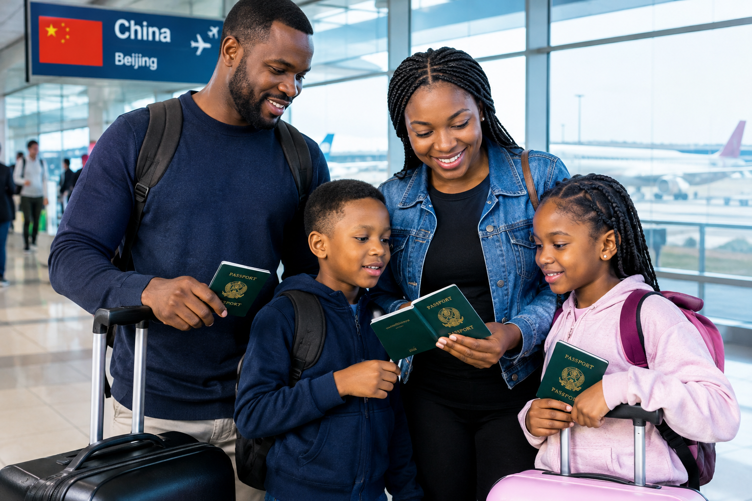 China visa for Nigerian children