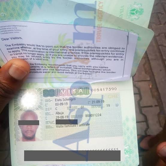 Travel documentation prepared by De At Ease Trip Global Services
